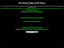 Tablet Screenshot of dcdave.com